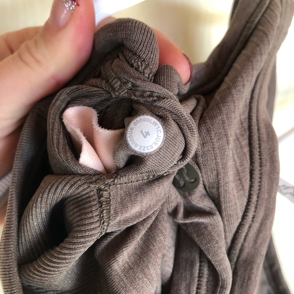 Lululemon Ebb to Street Ribbed Crop Tank 4 - Picture 6 of 6